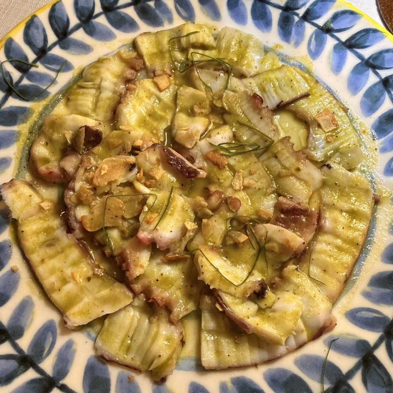 CARPACCIO DI POLPO