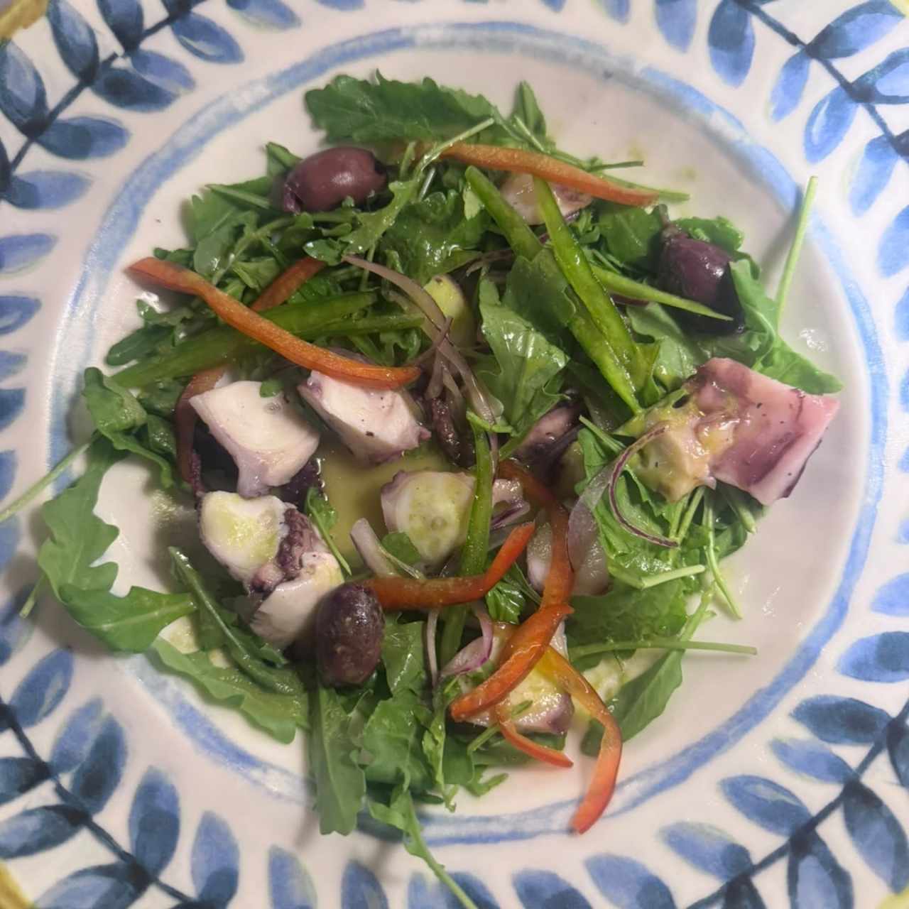 Ensalada Mediterranea de Pulpo