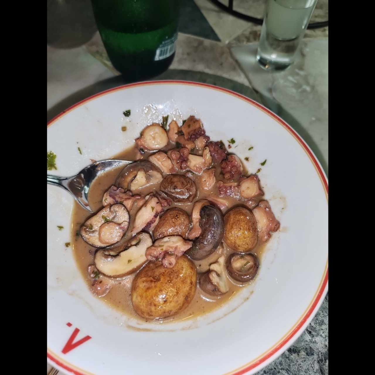 Pulpo con patatas