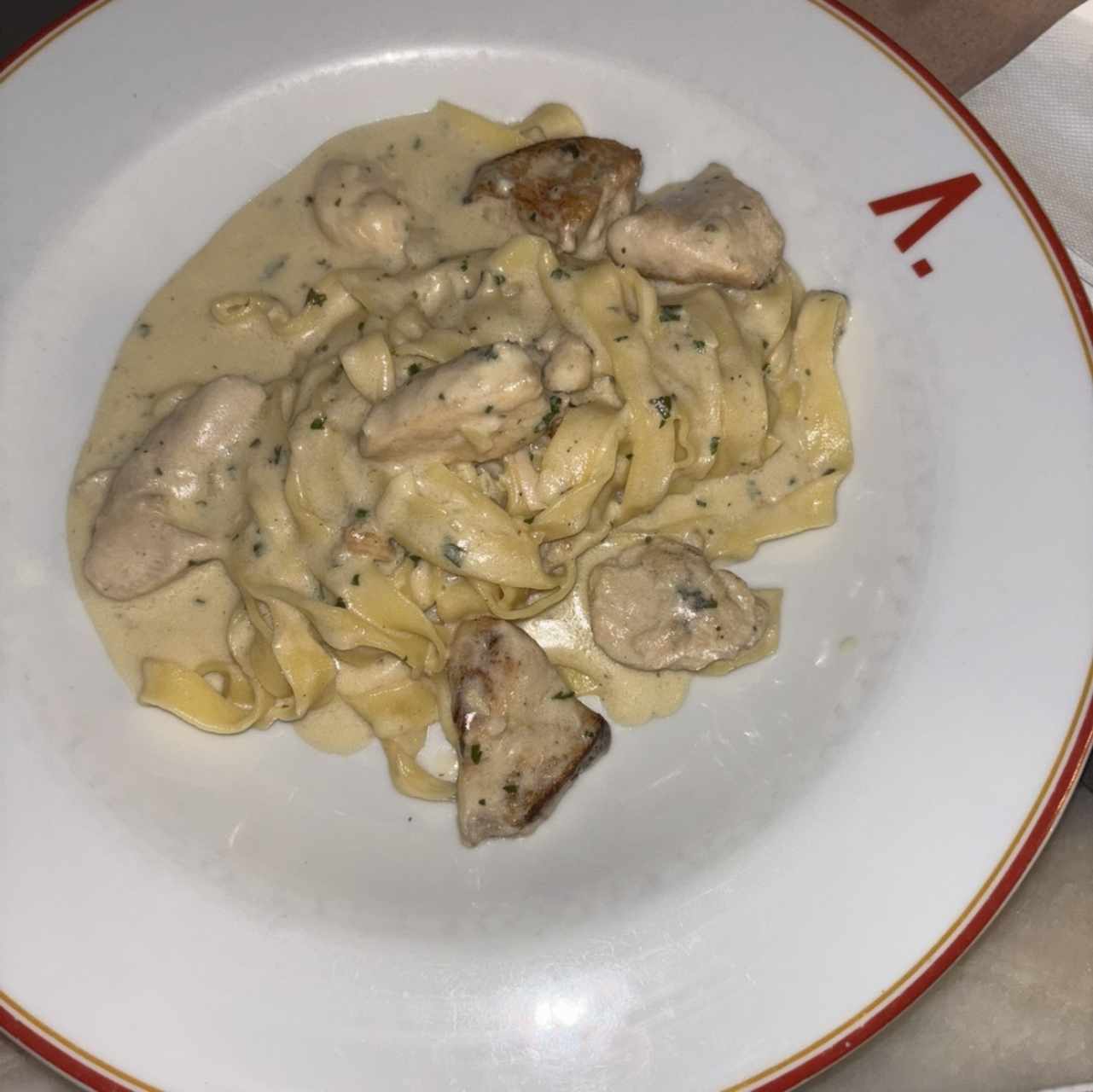 Feruccini de pollo