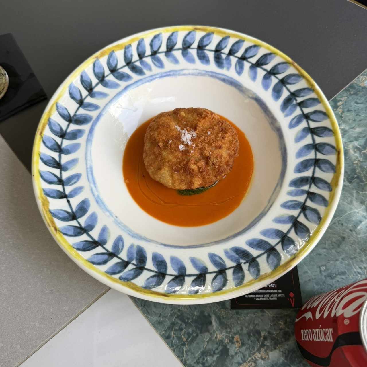 Burrata dorada