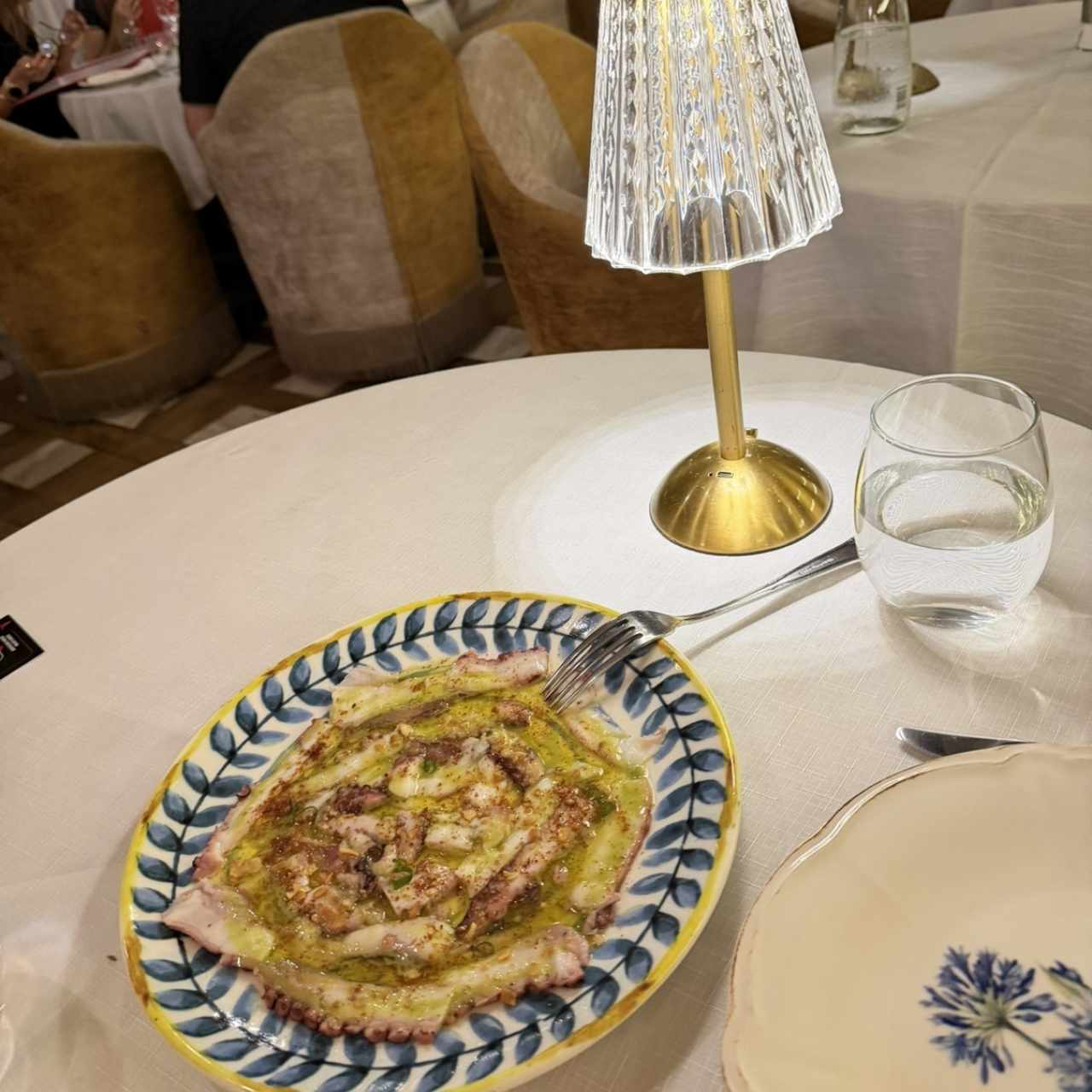 Carpaccio de pulpo