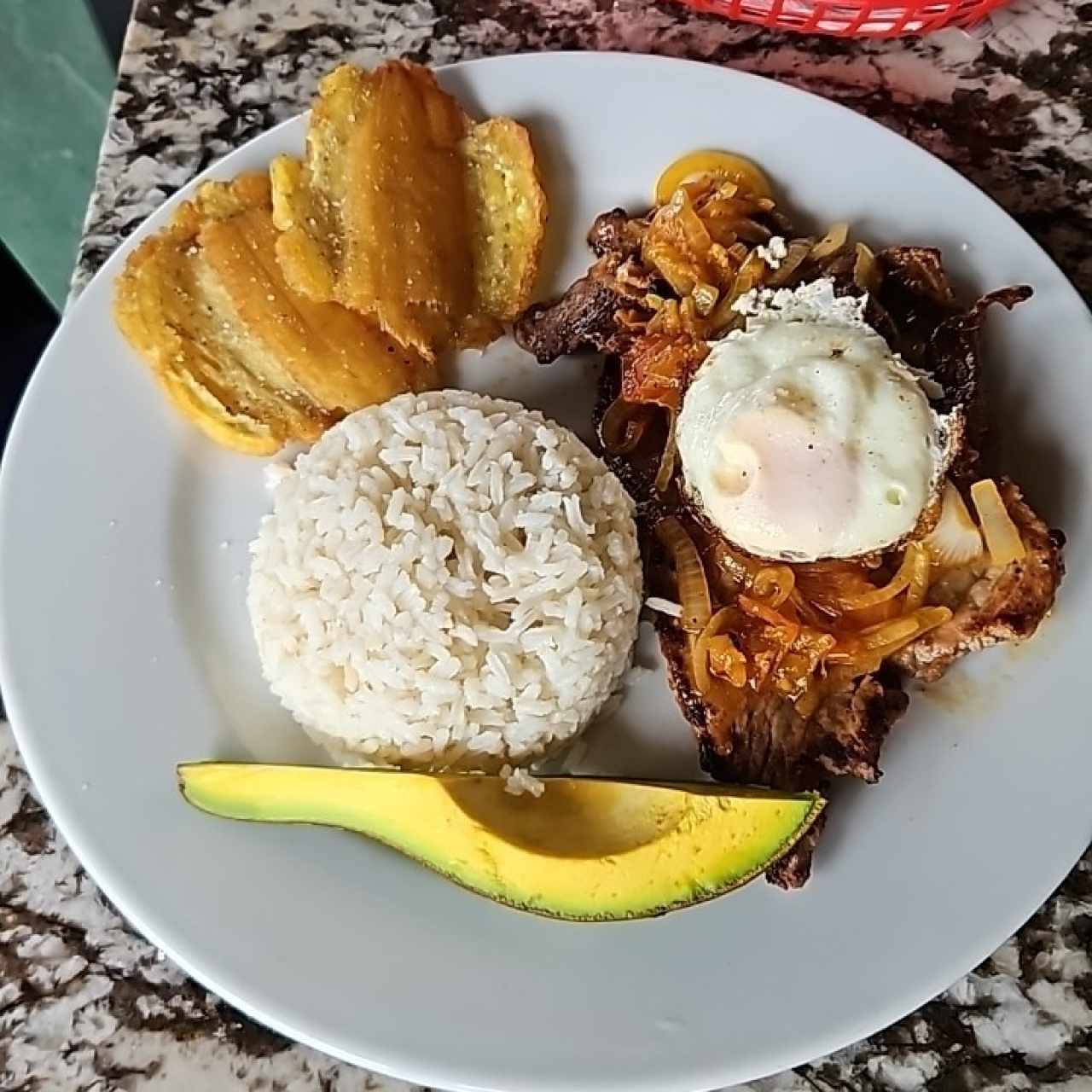 bistec a caballo