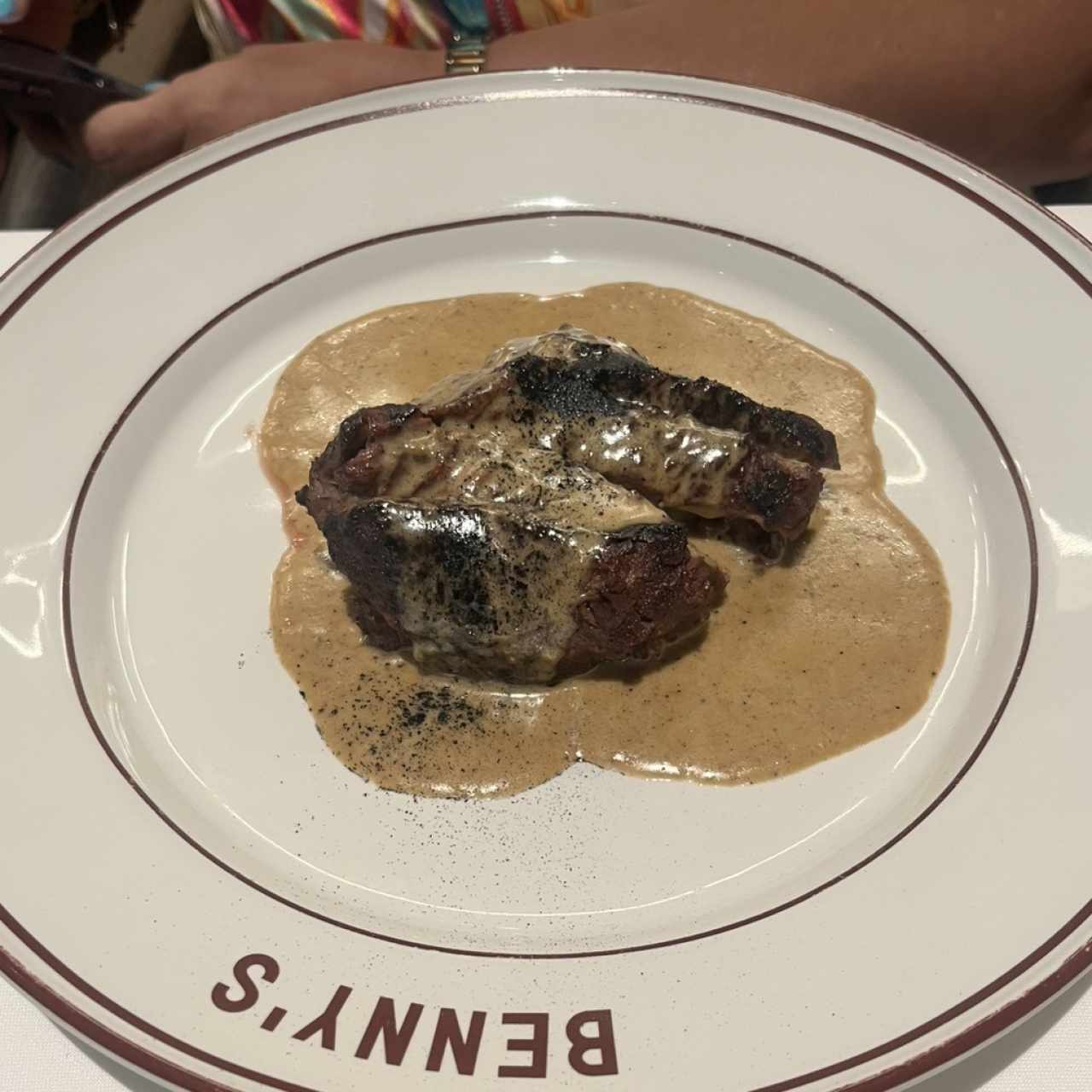 Filete a la pimienta
