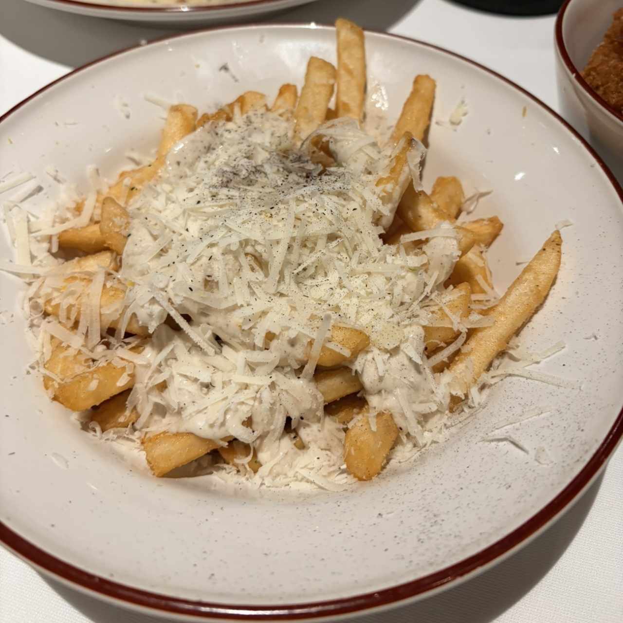 Papas trufadas