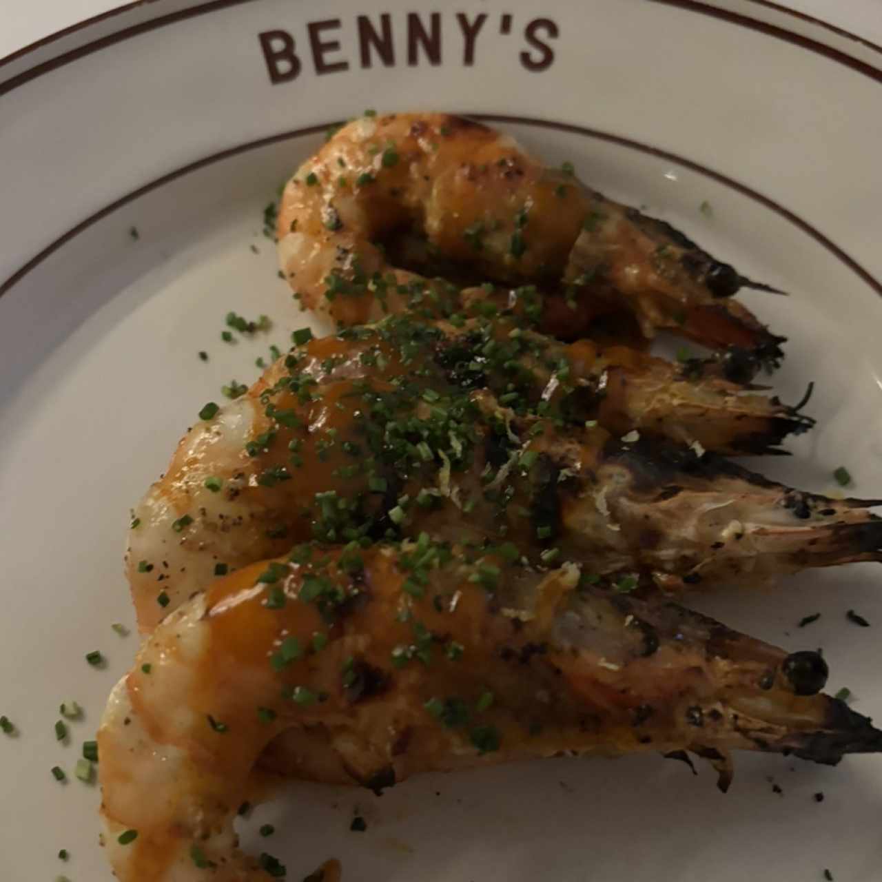 Langostinos a la parrilla