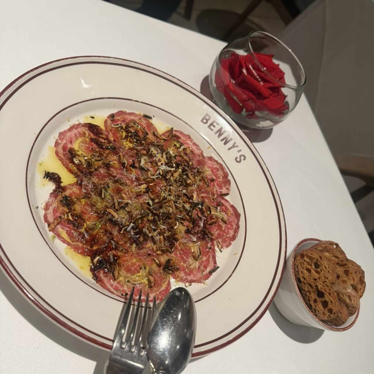 Carpaccio de entraña