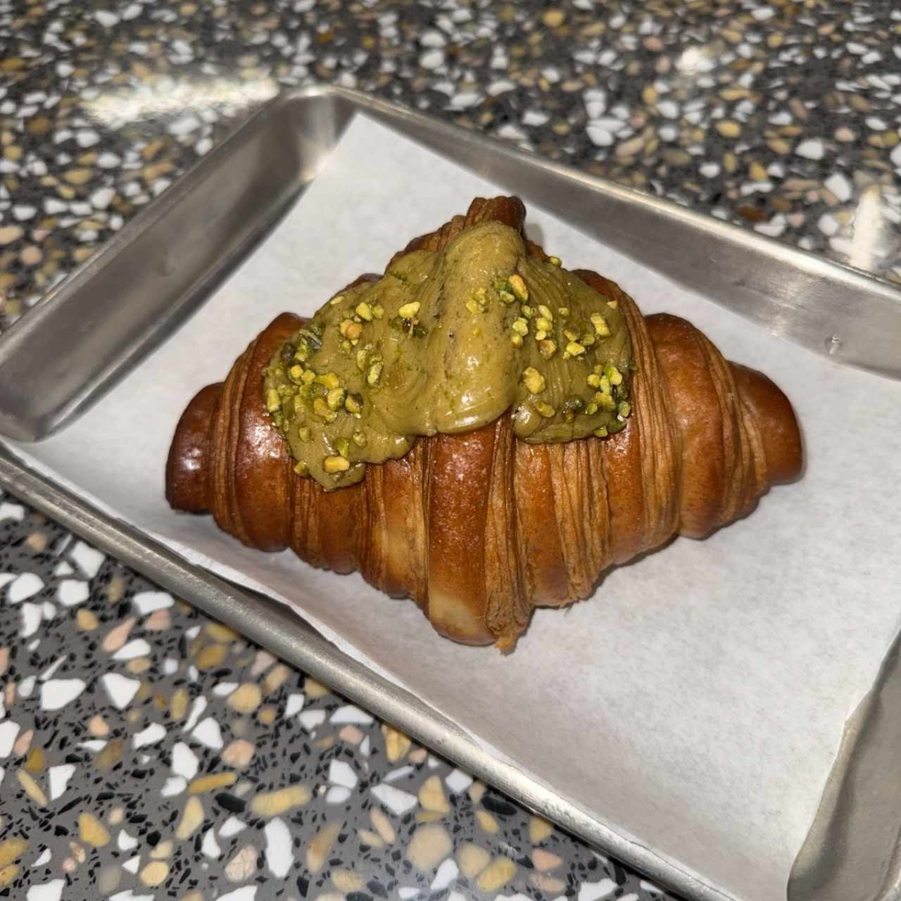 Croissant de pistacho