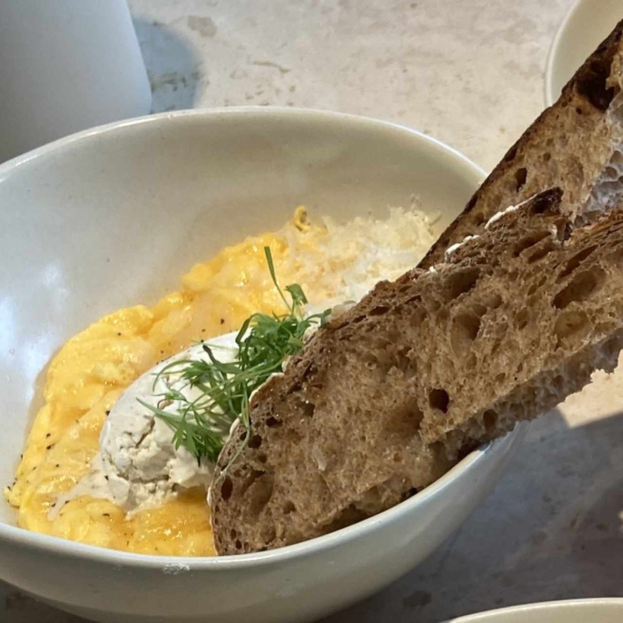 Huevos cremosos