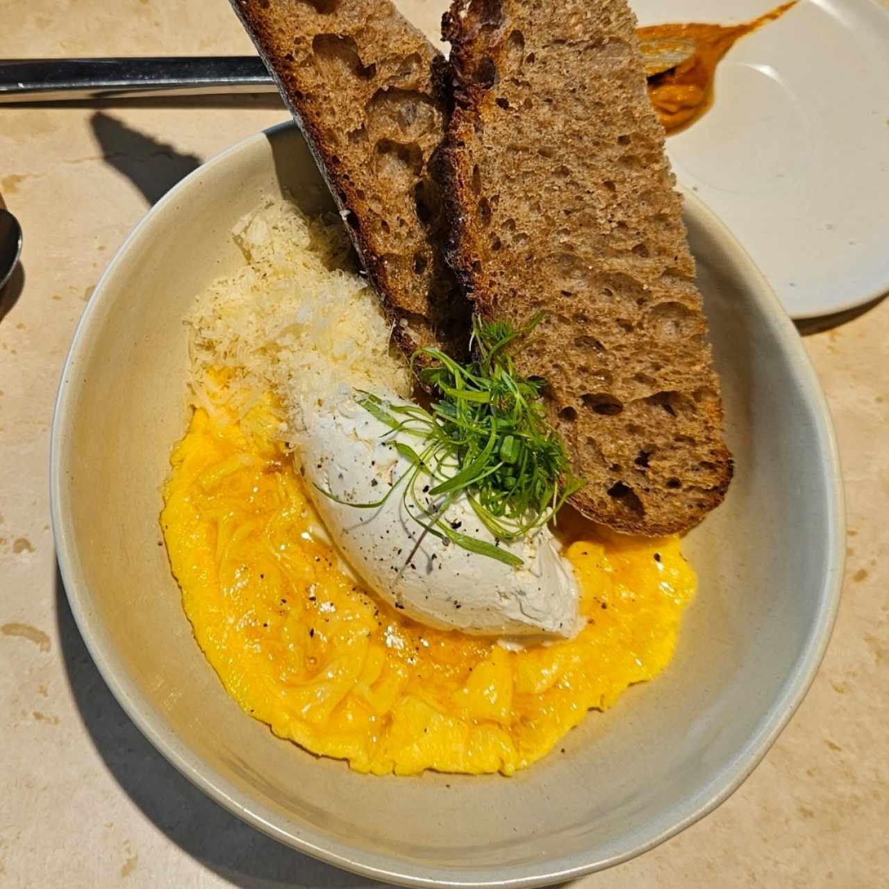 Huevos cremosos