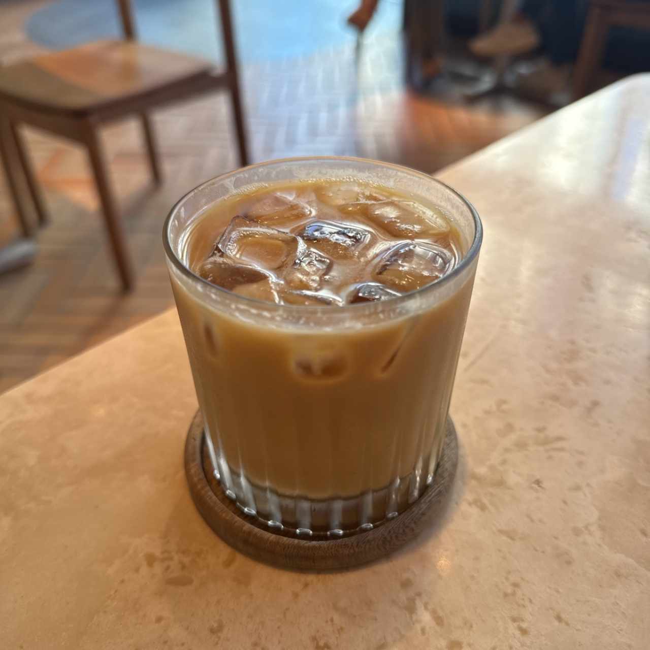 Ice vainilla latte