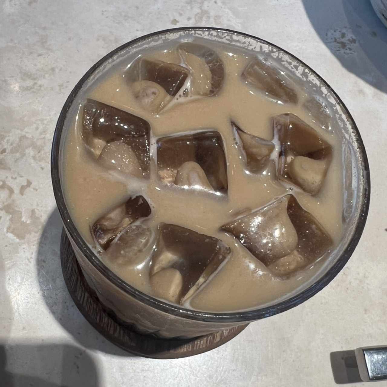 Iced latte extra chocolate blanco 