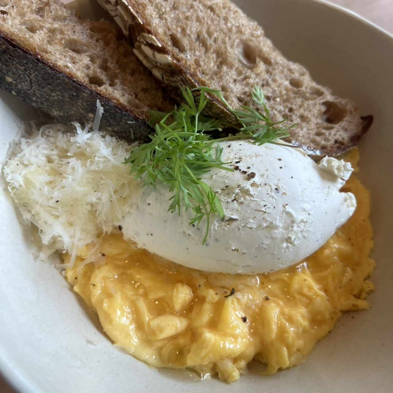 Huevos cremosos 