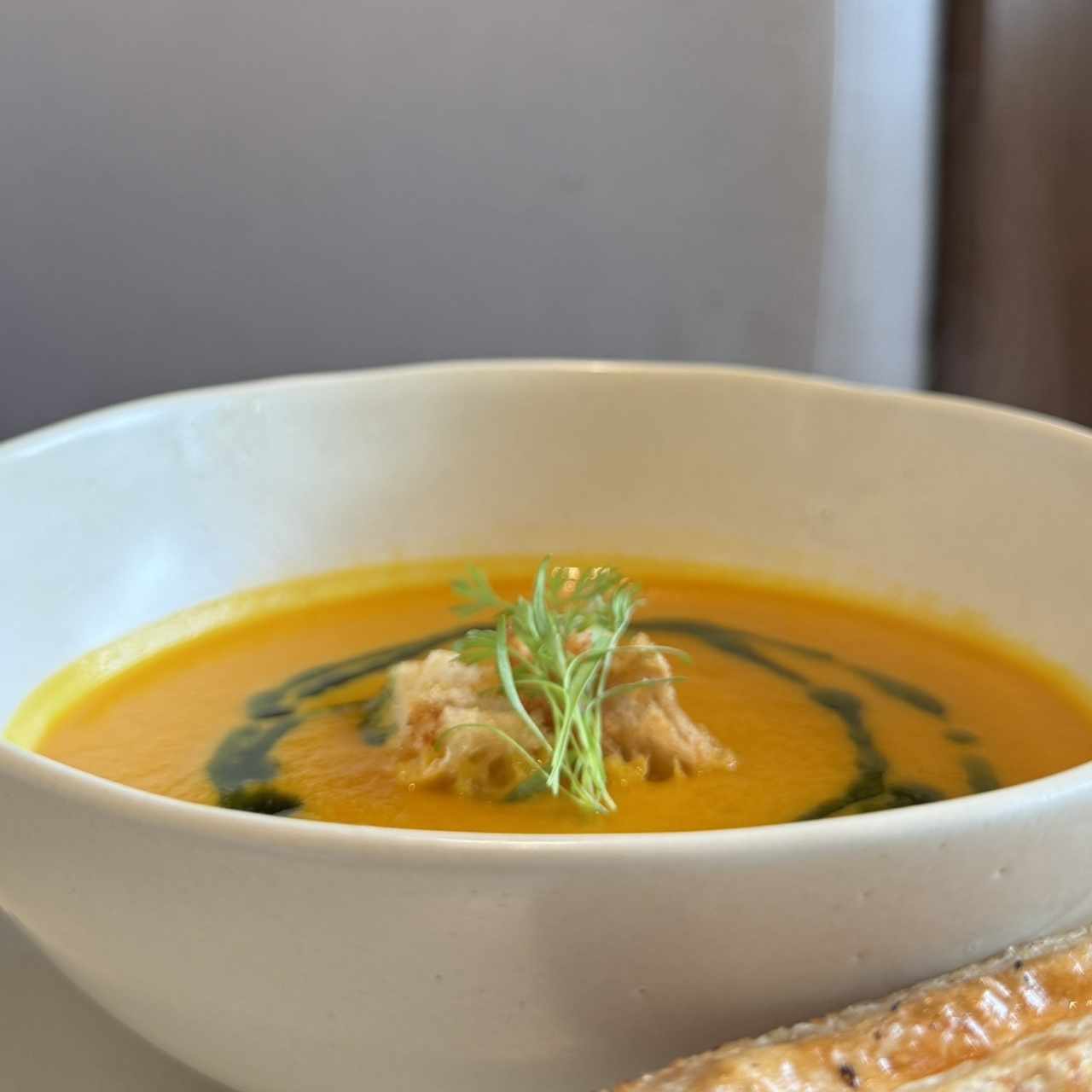 Sopa de Zanahoria con Jengibre 