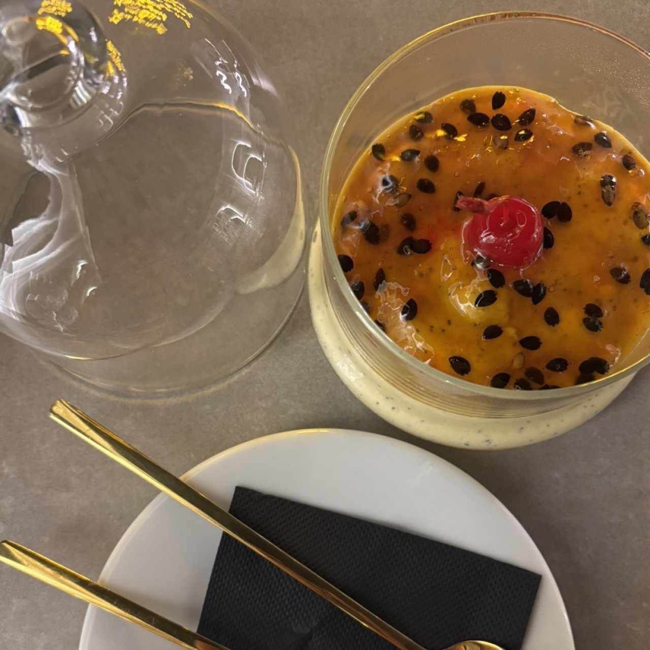 Mousse de maracuya