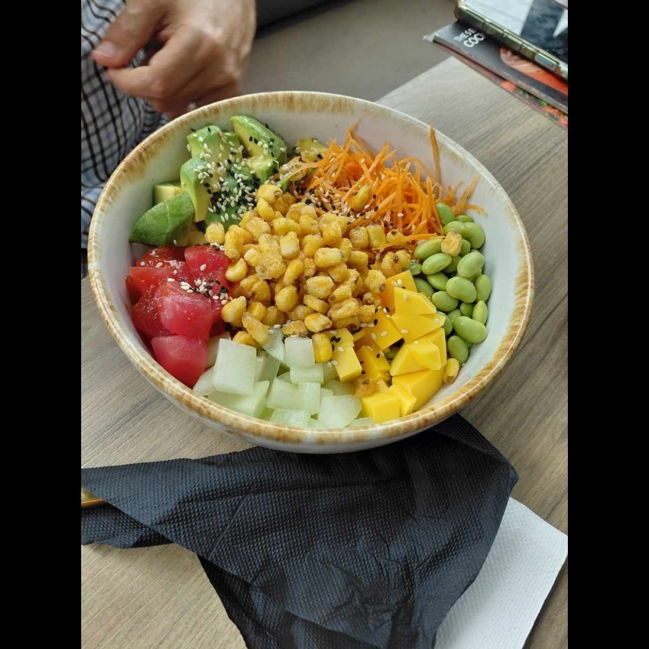 poke de atún 