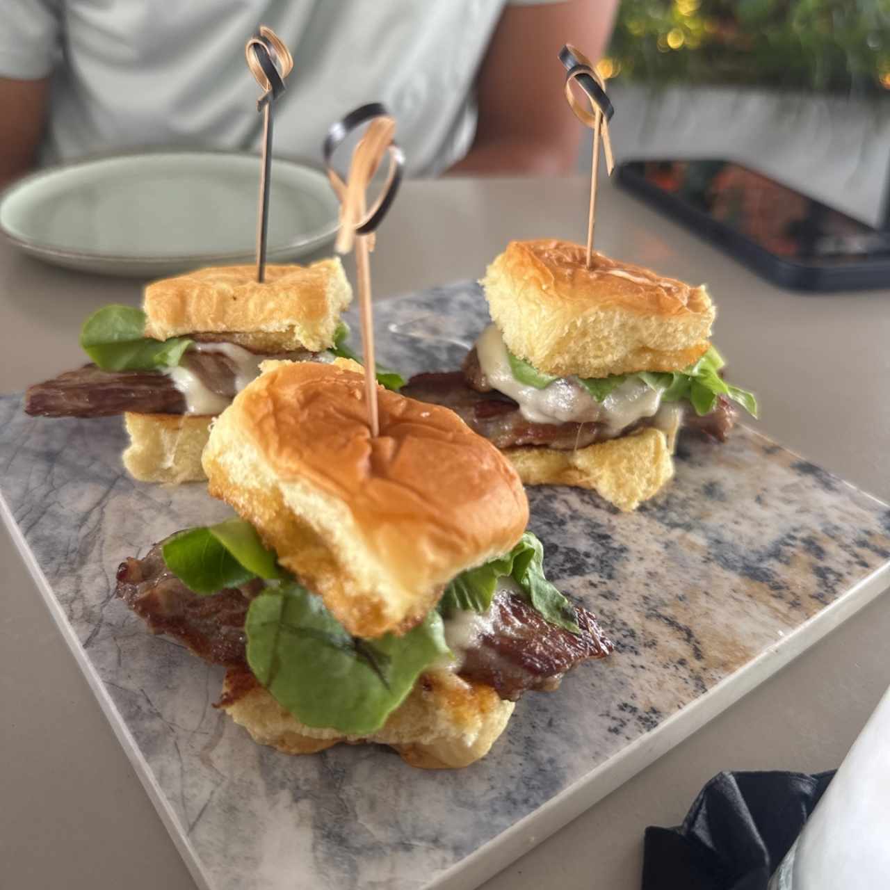 Ribeye cheeseburger