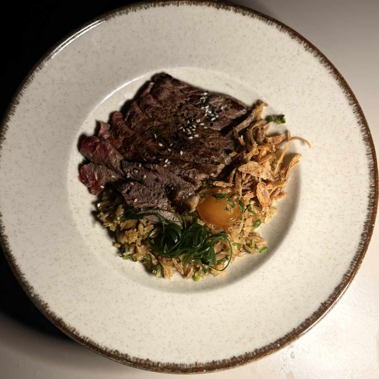 Ribeye wild rice 