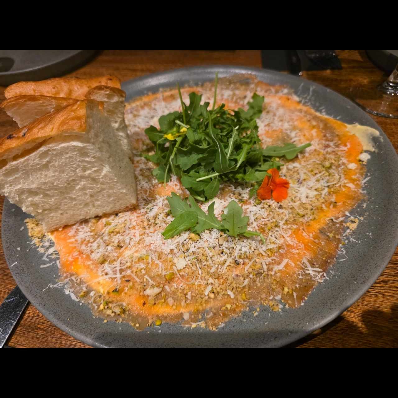 Carpaccio de Salmón 