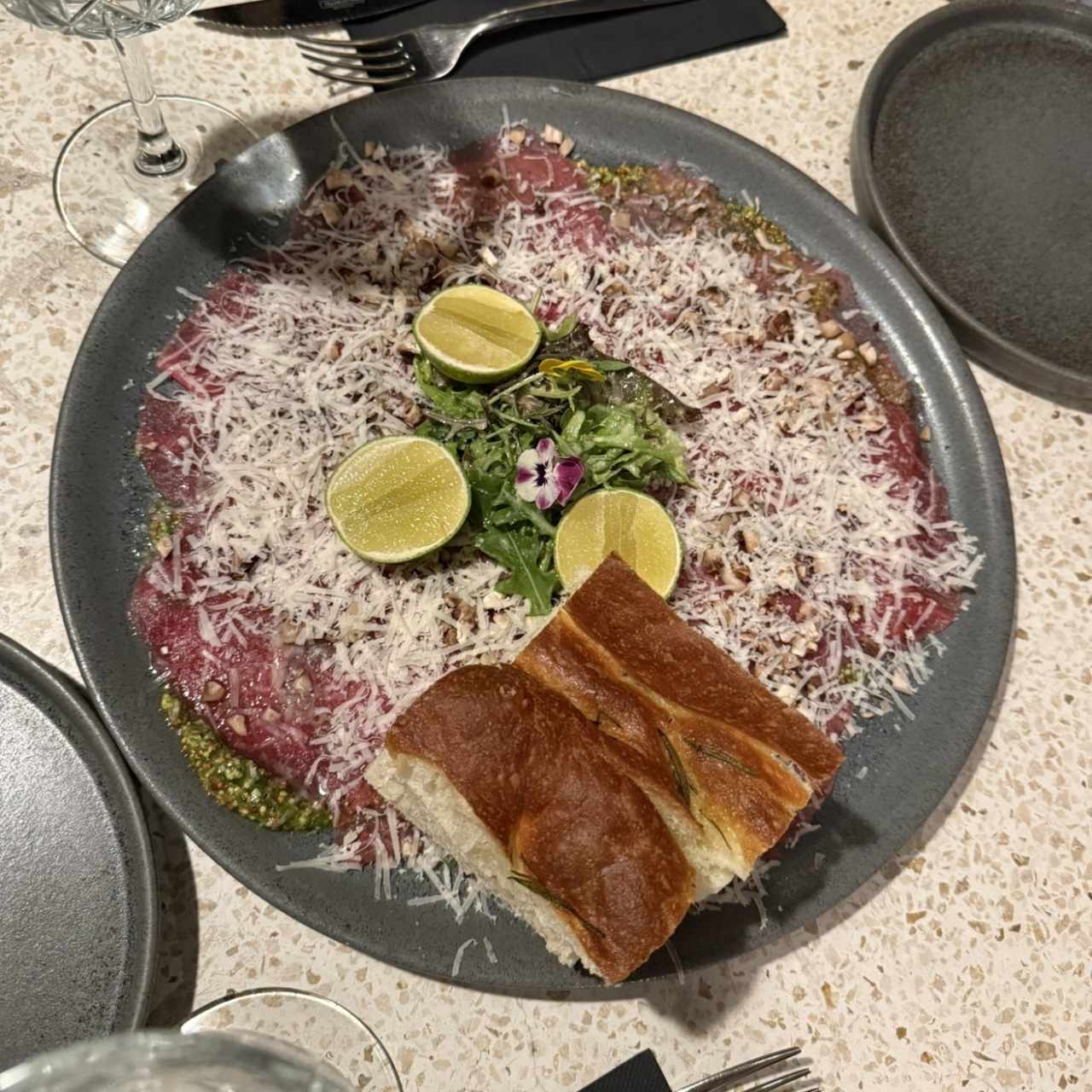 Carpaccio di manzo 
