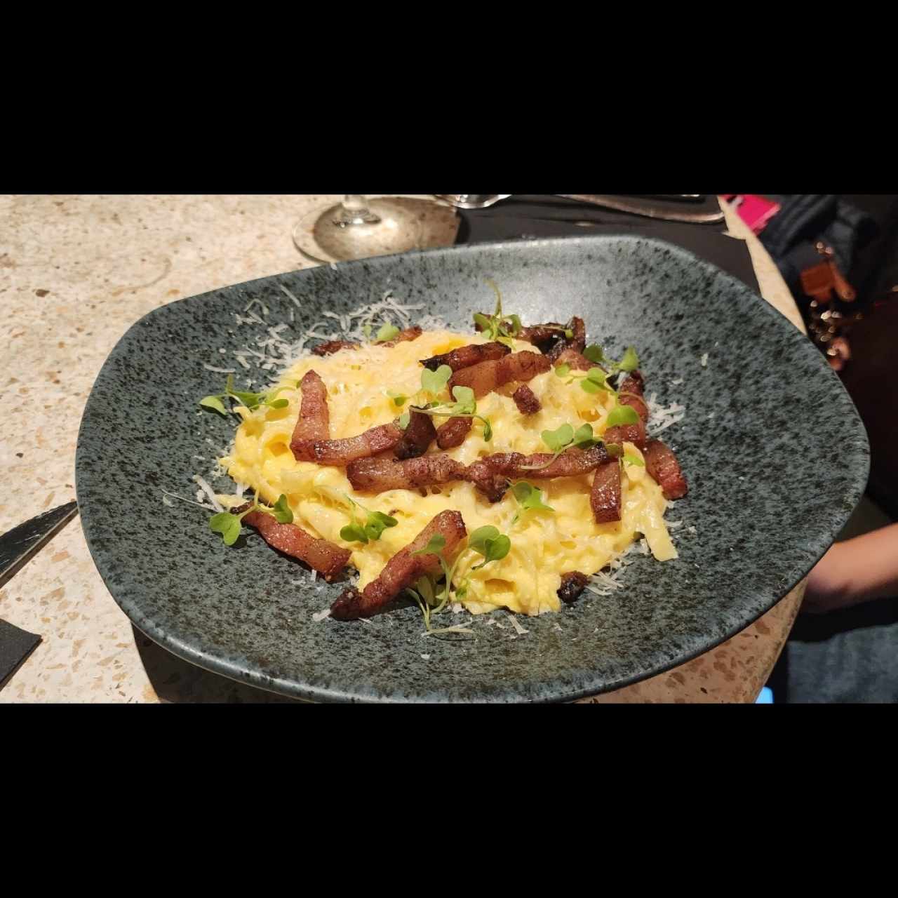 pasta a la carbonara