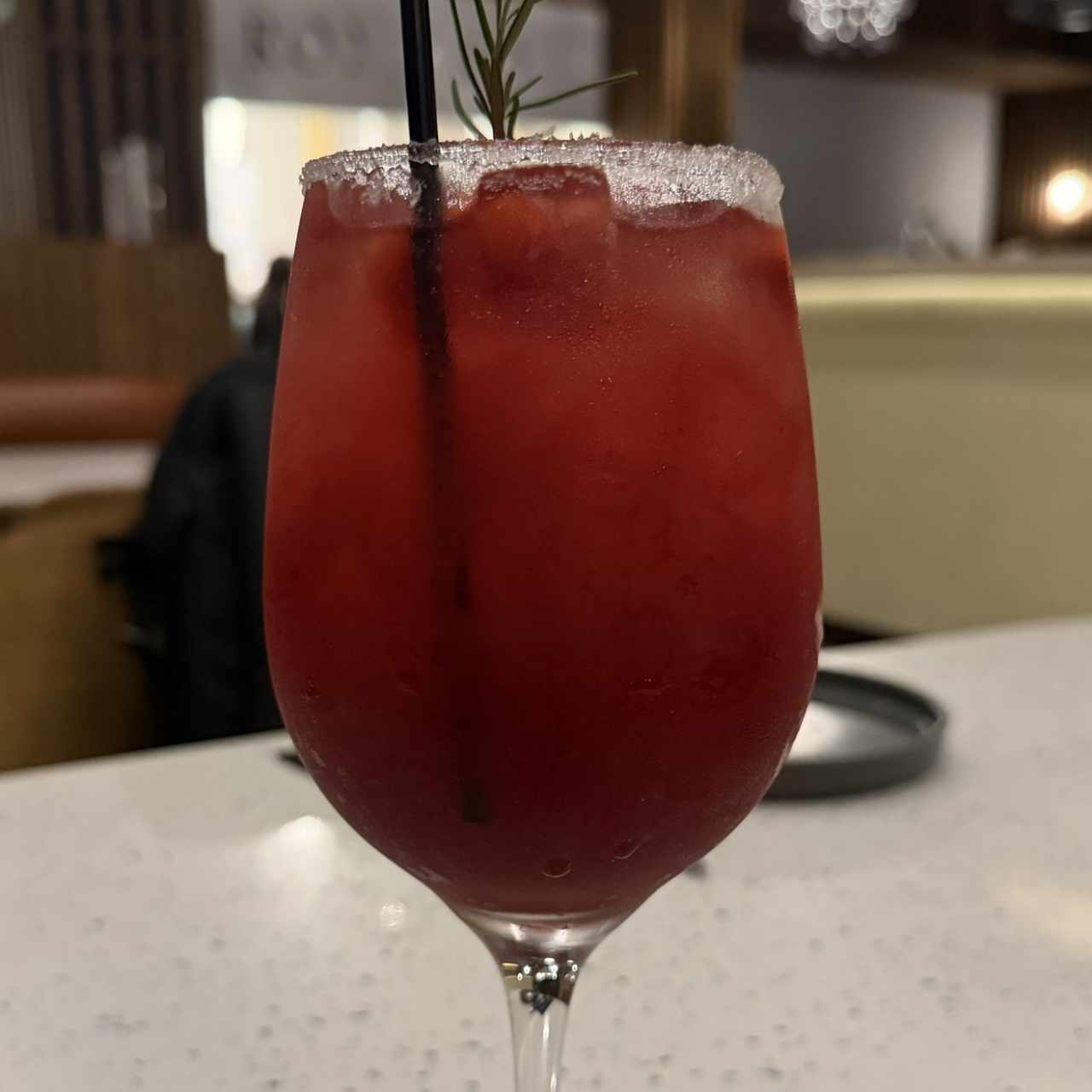 Mocktail de frutos rojos