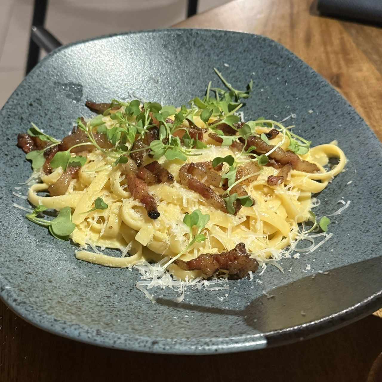 Fetuccini Carbonara