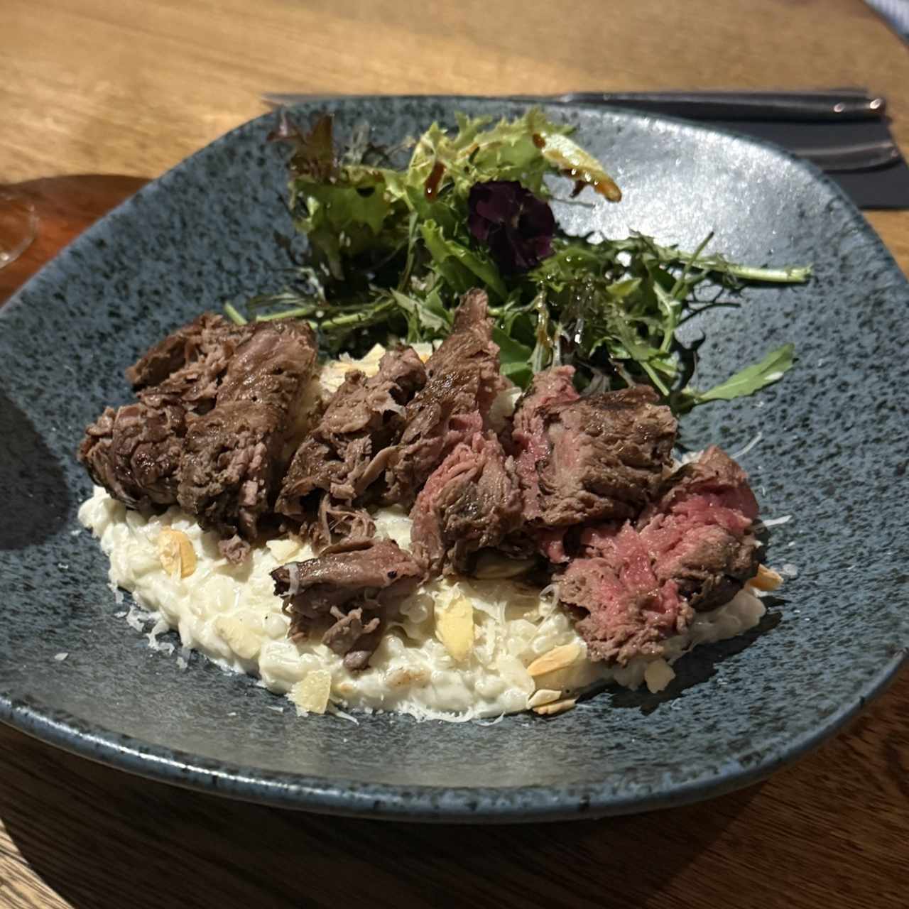 Risotto con solomito