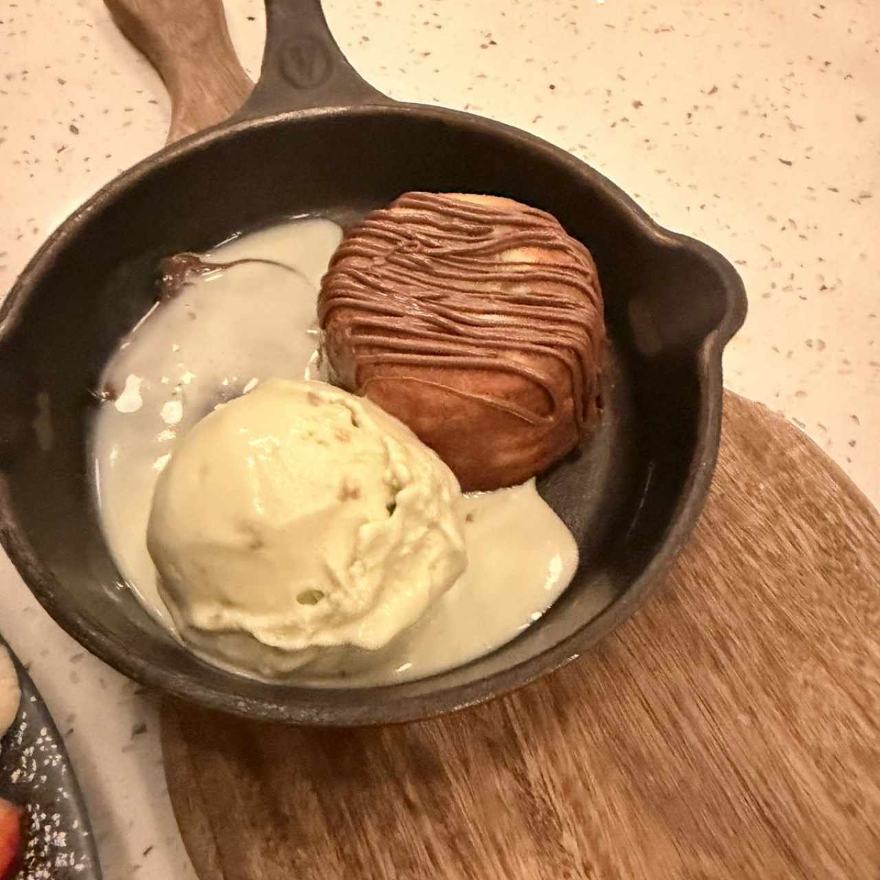 Volcán de chocolate