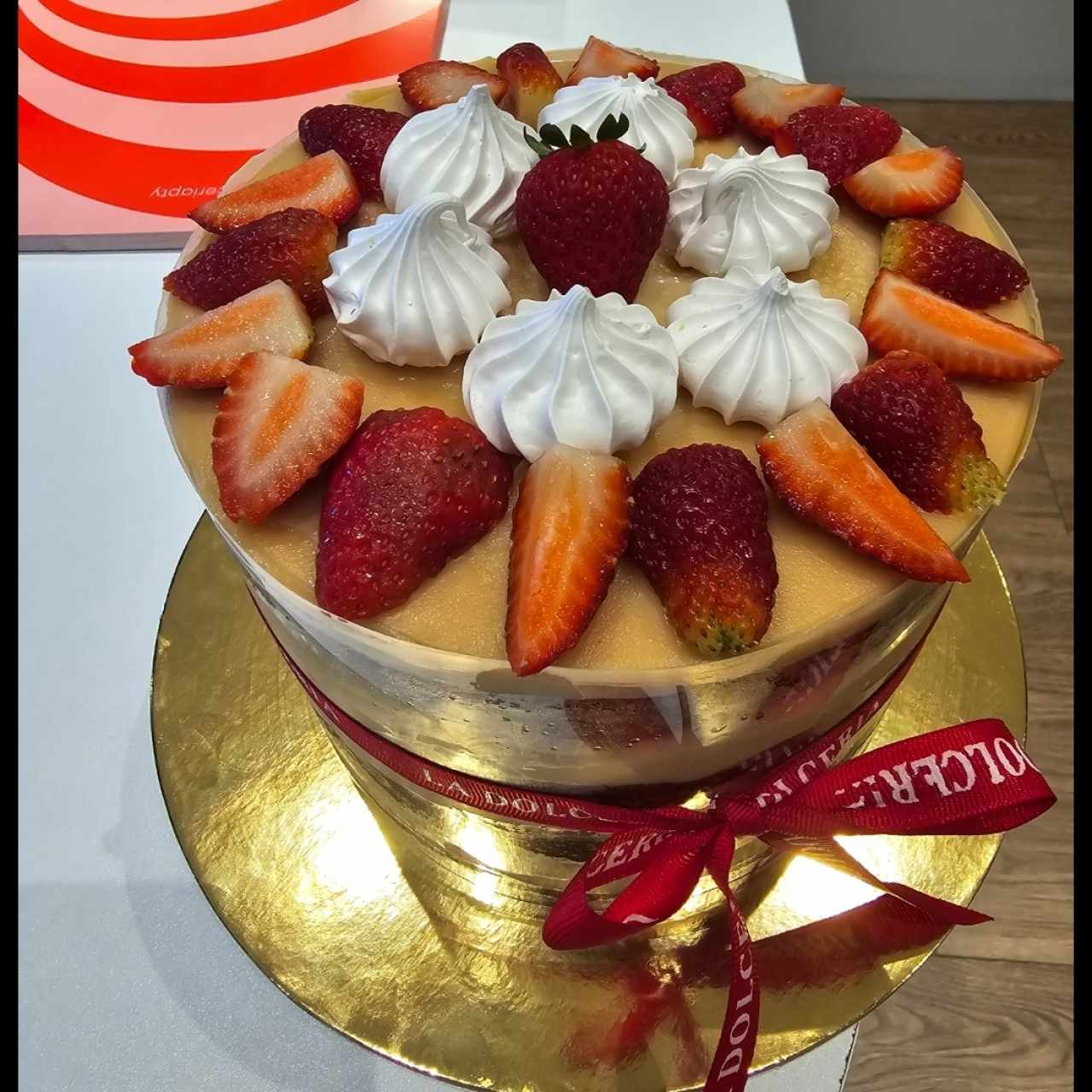 pastel de red velvet
