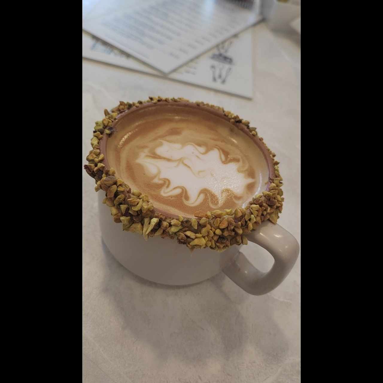 Latte de Pistacho