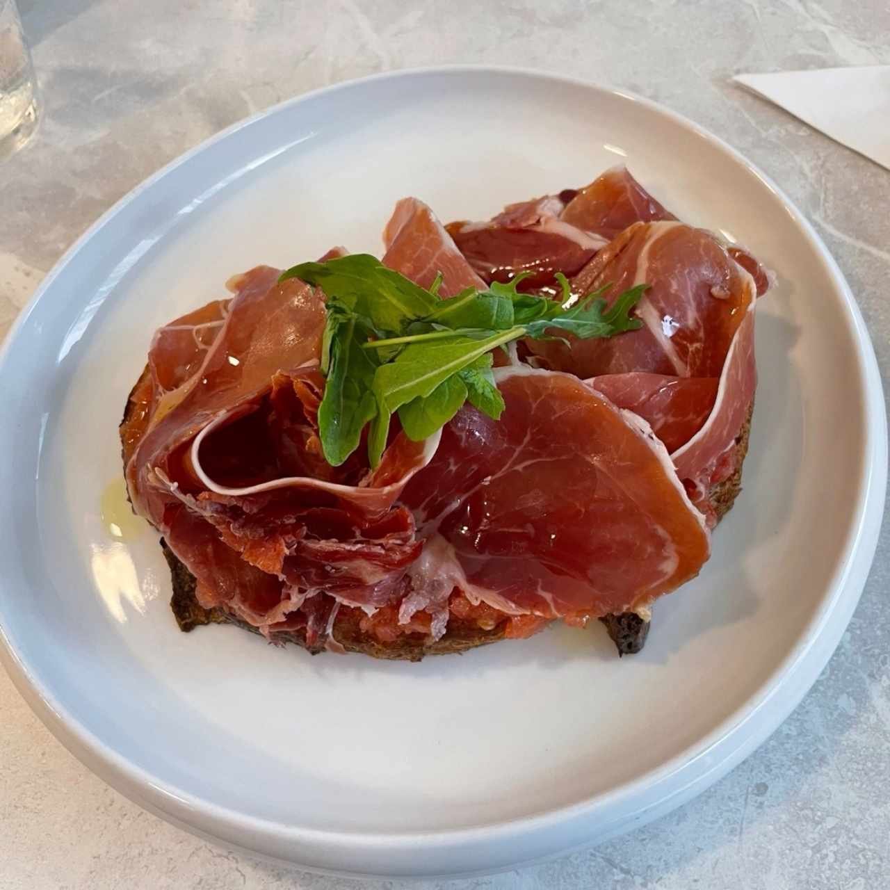 Pan Tumaca con Jamón