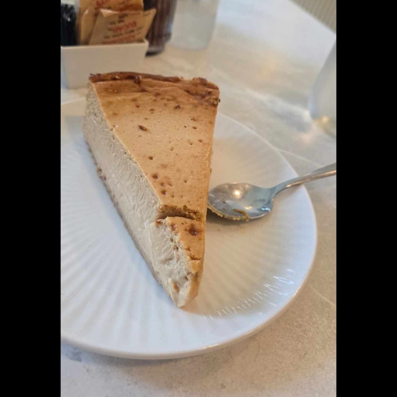Porción , tarta de dulce de leche