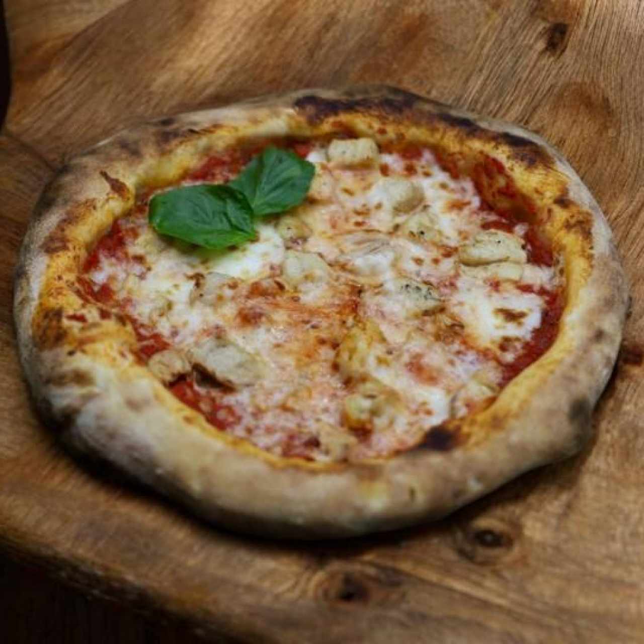 PIZZA CON POLLO