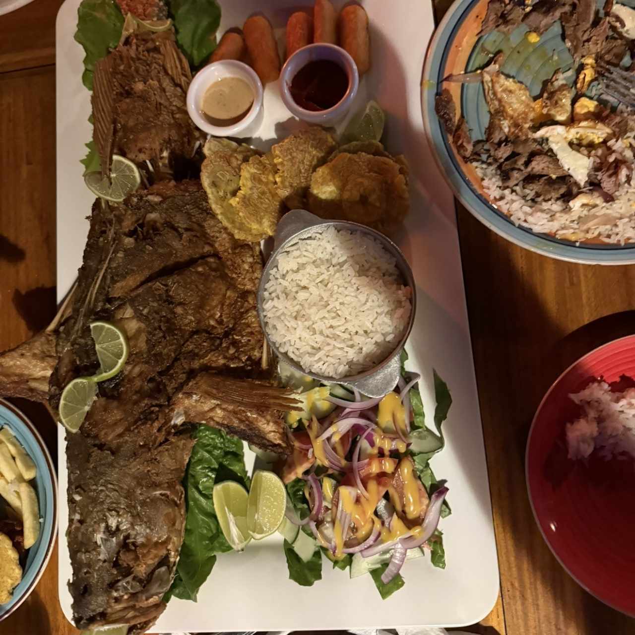Pescado frito