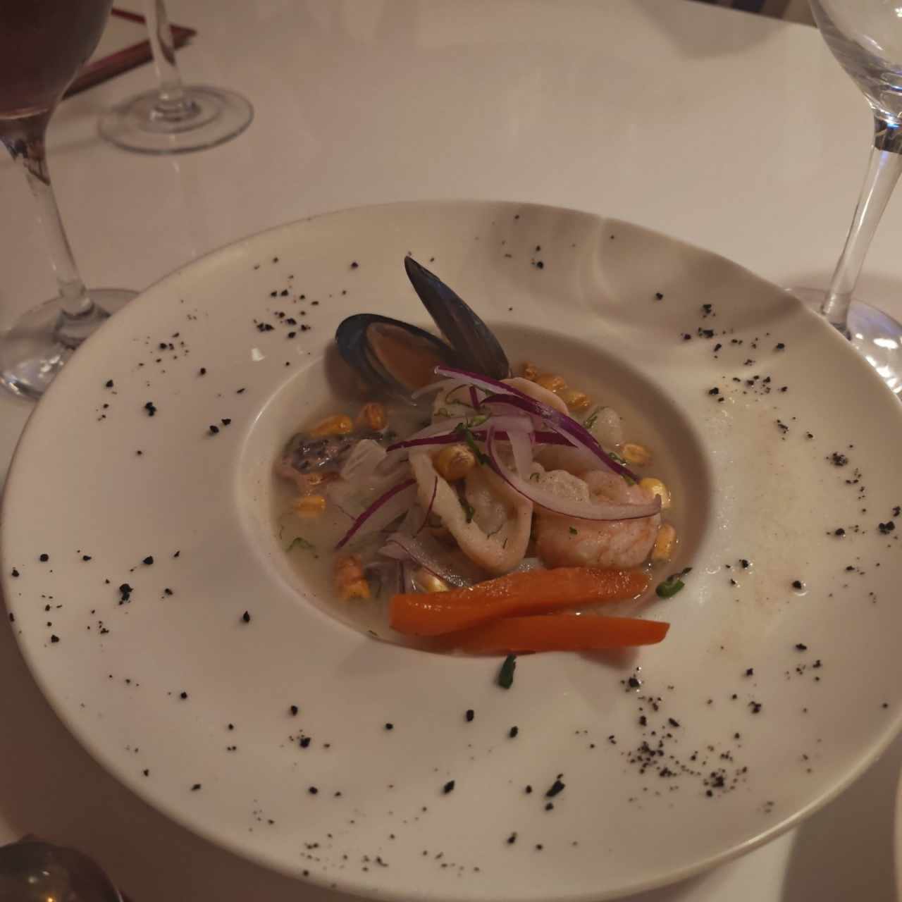 ceviche de pescado 