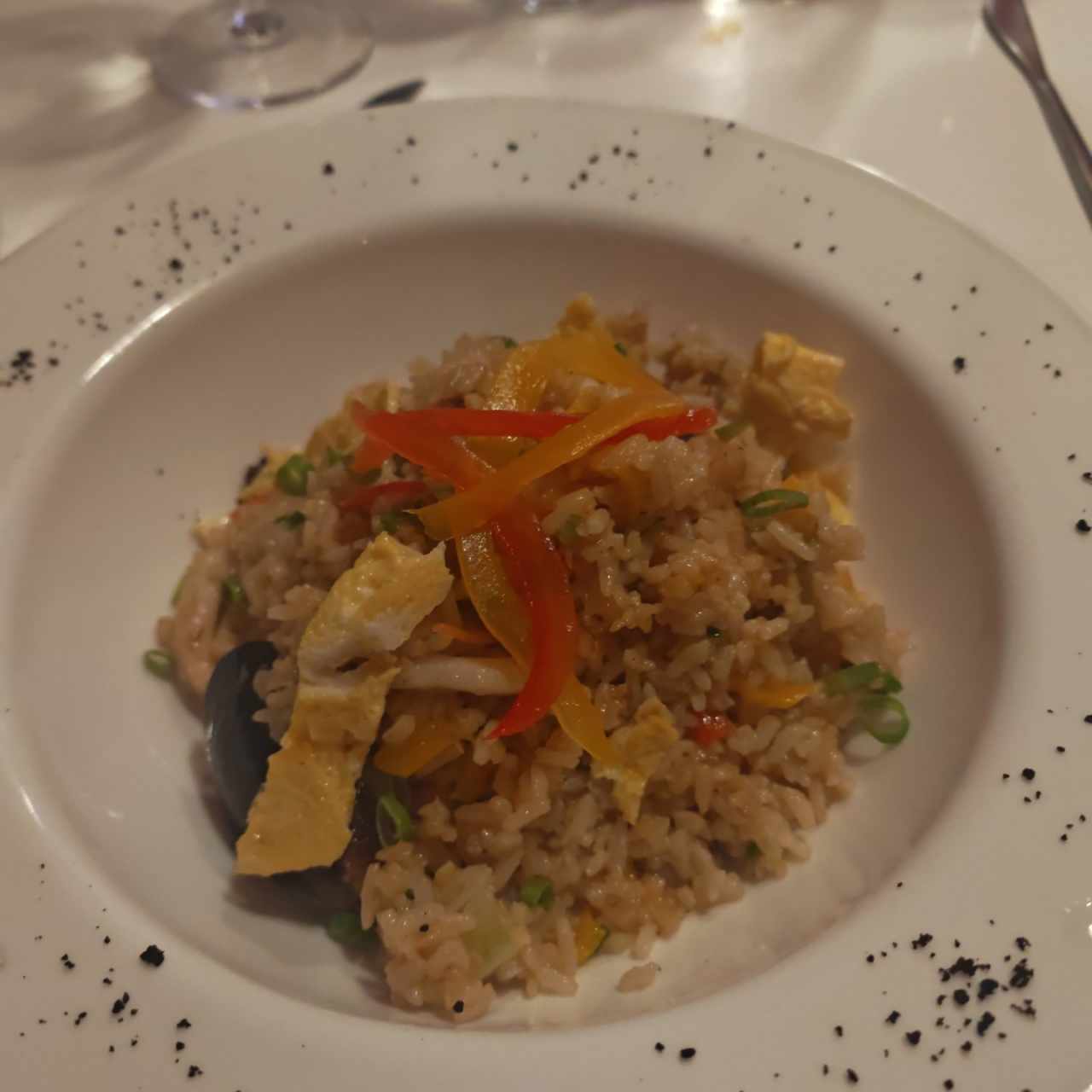 arroz chaufa de mariscos 