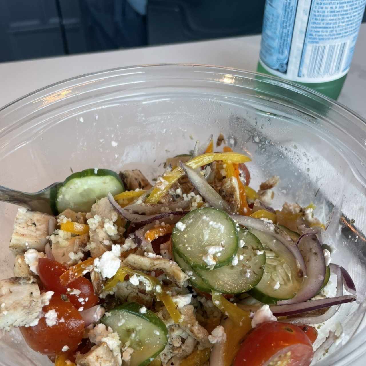 Ensalada con cous cous 