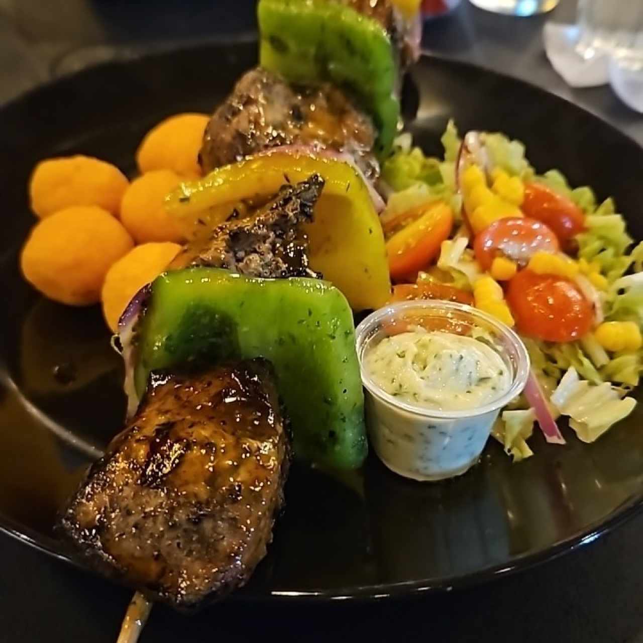 brocheta dw pollo