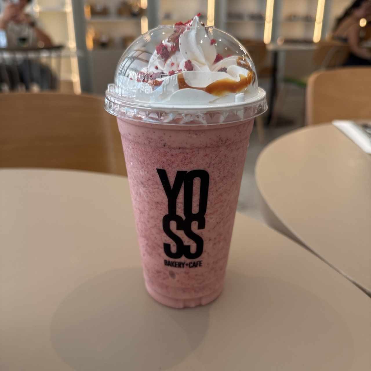 Frappe de red velvet 