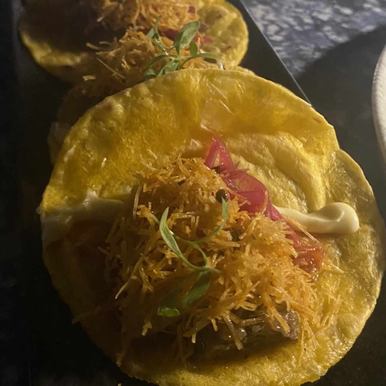 Tacos de brisket 