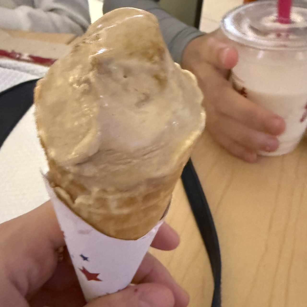 Helado de dulce de leche