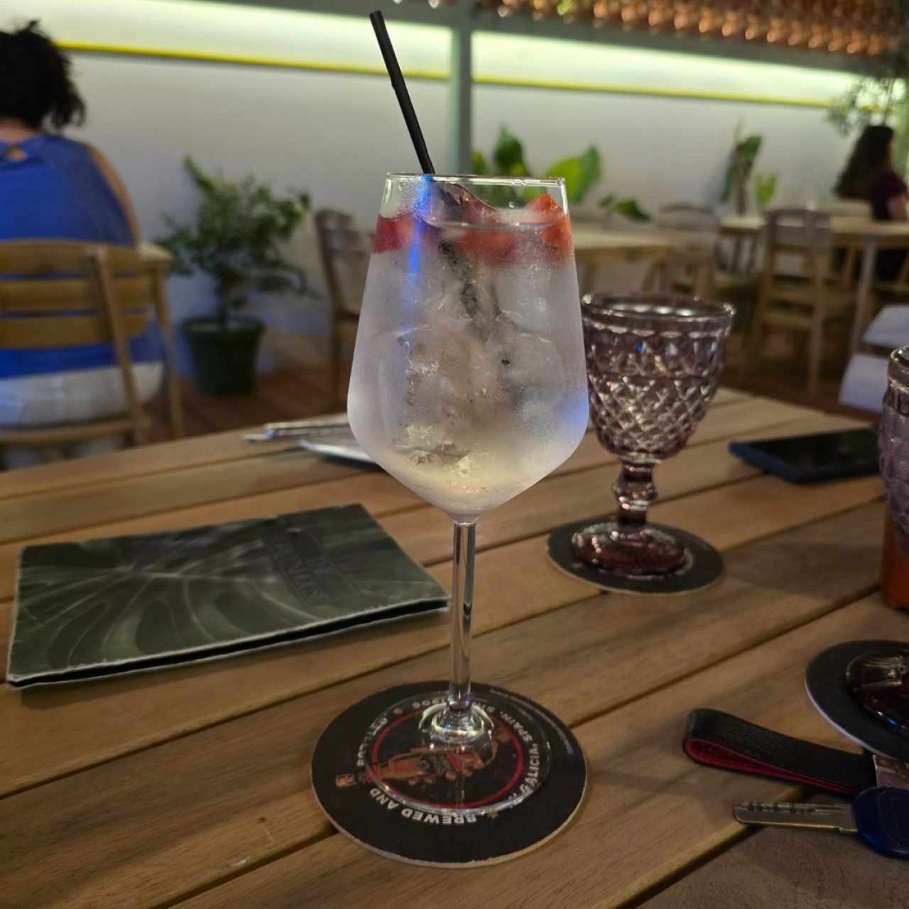 Rose spritzer