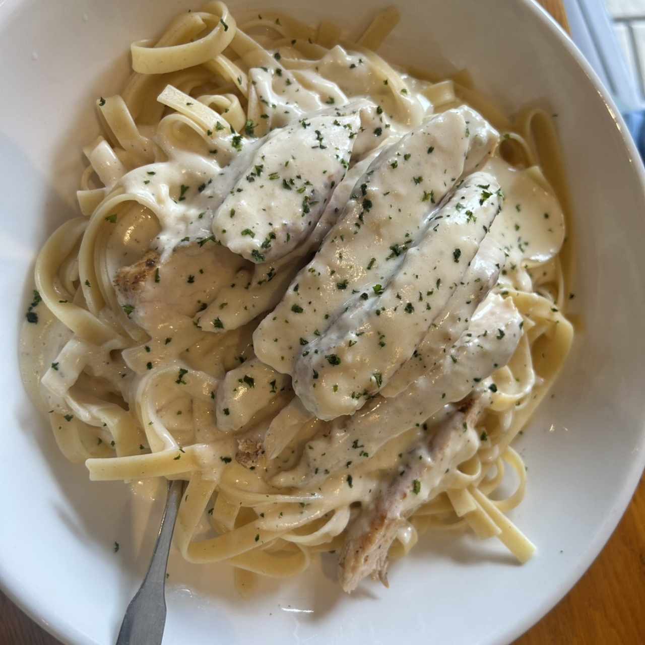 Chicken alfredo 