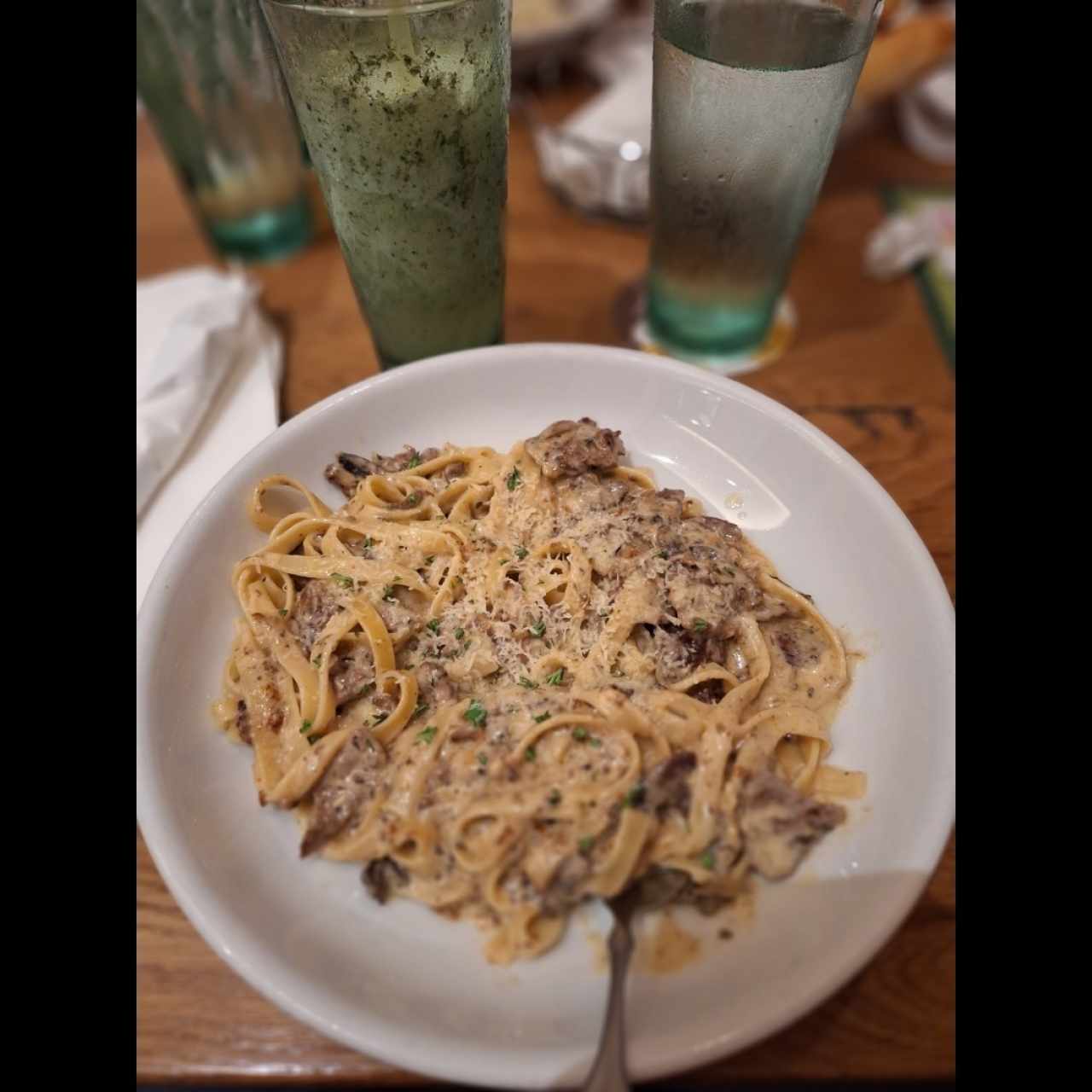 Truffle Steak Alfredo