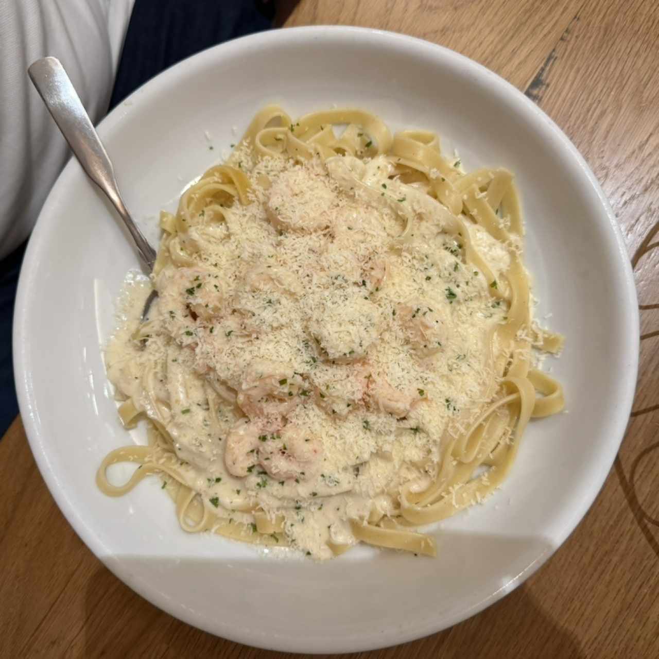 Shrimp Alfredo