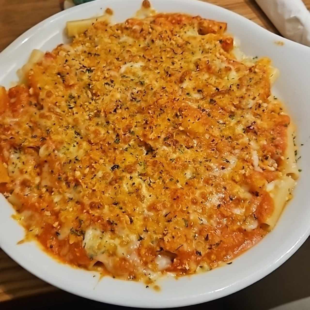 Five cheese al forno