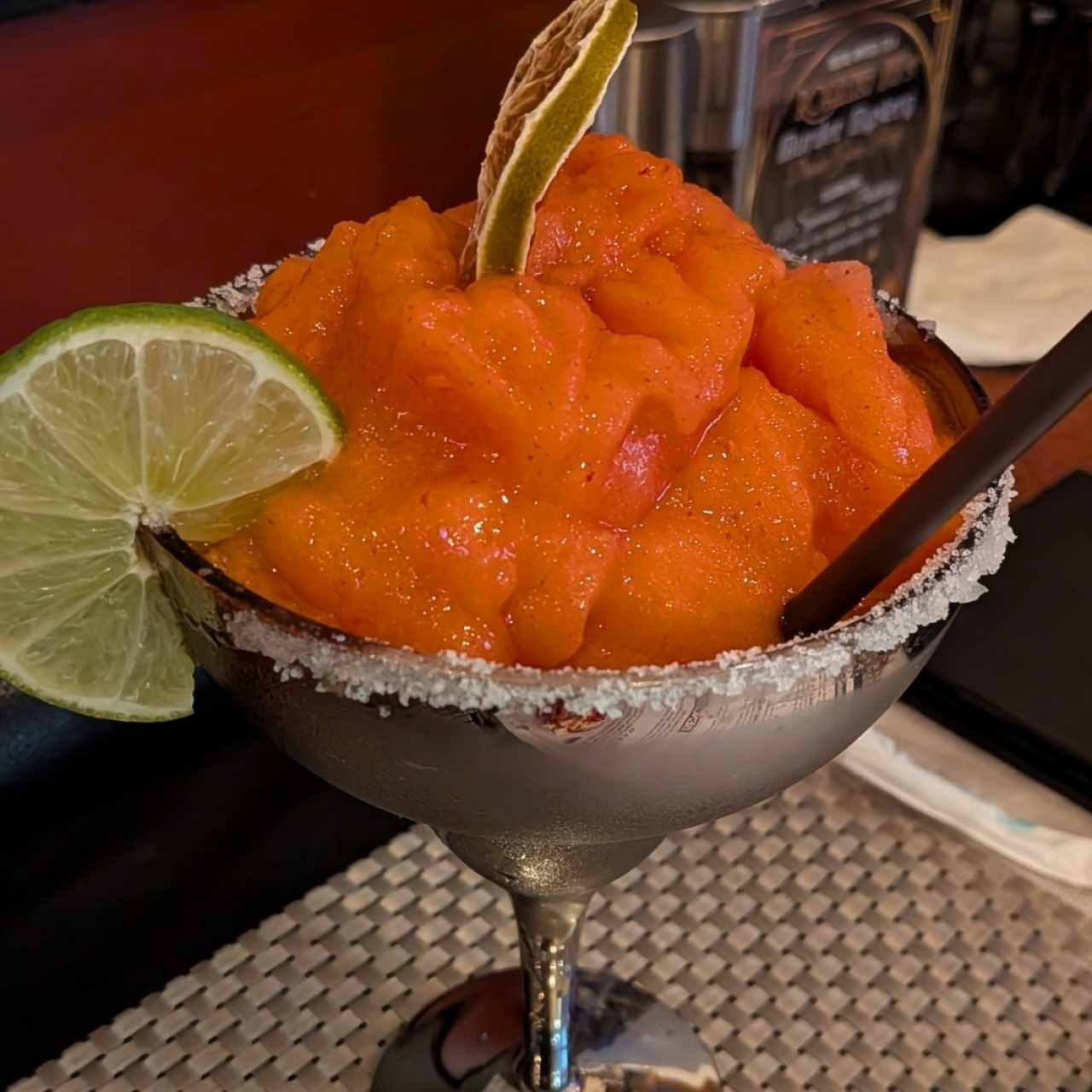 Margarita frozen de fresa