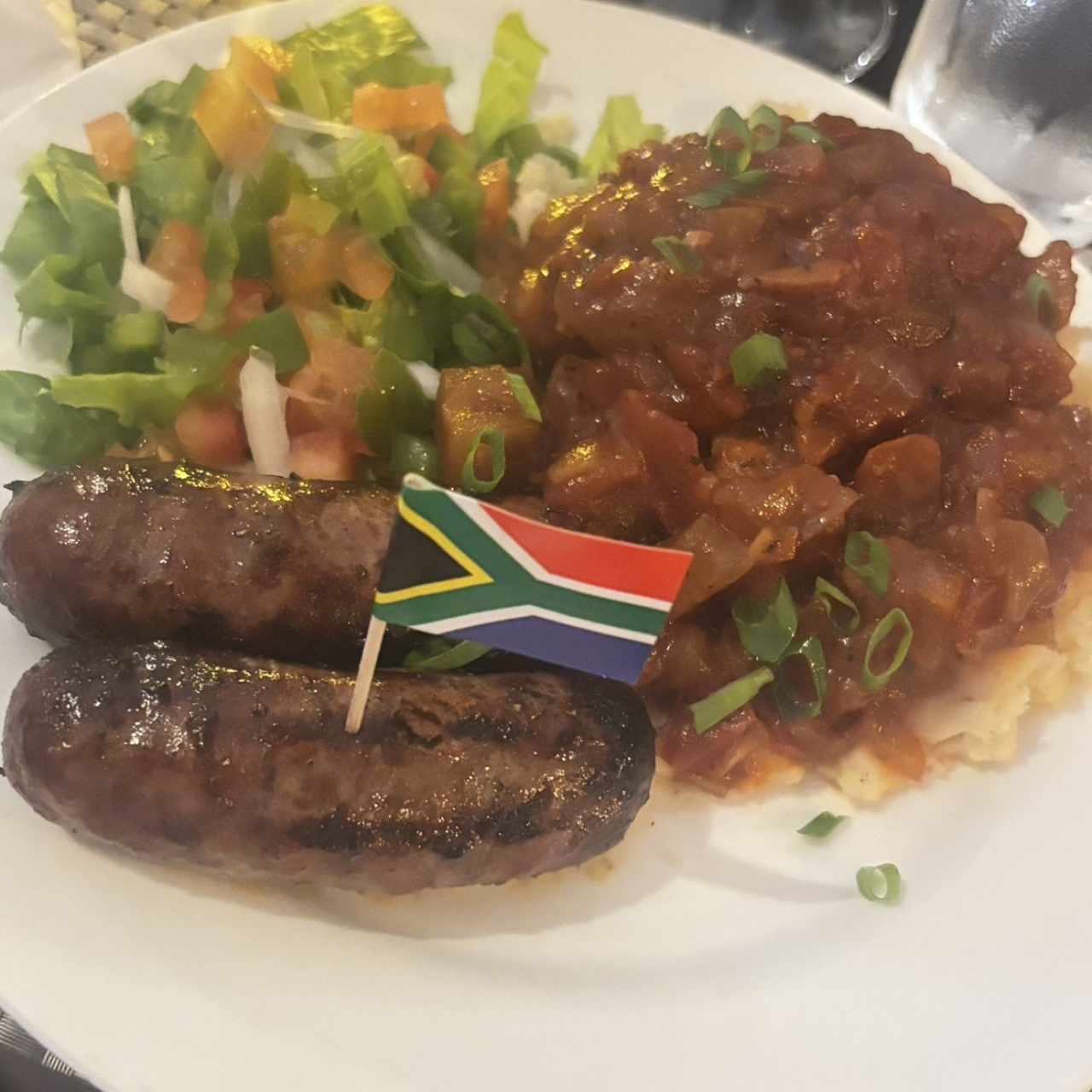 Pap wors Chakalaka 