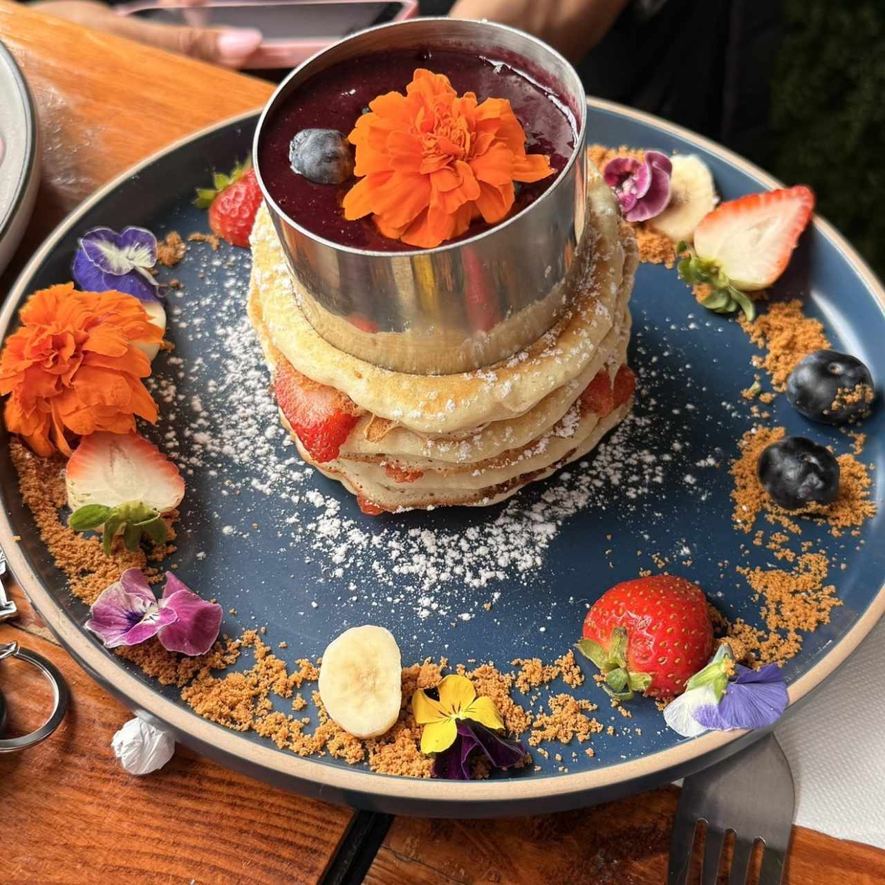 Pancakes de Frutos Rojos